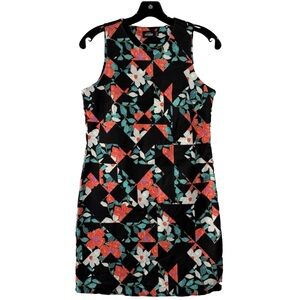 Kate Spade Black Floral Mini Dress -‎ Size 2